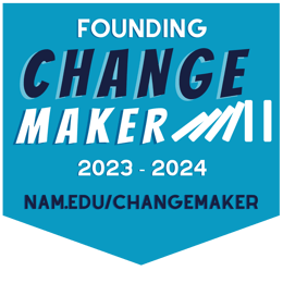 Founding change maker badge